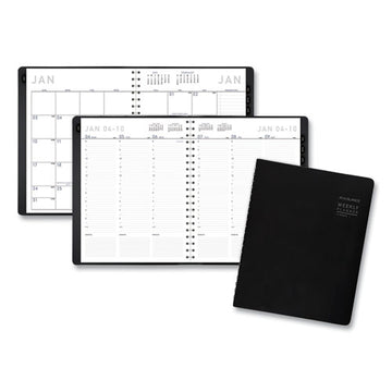 AT-A-GLANCE® Contemporary Weekly-monthly Planner, Vertical-column Format, 11 X 8.25, Black Cover, 12-month (jan To Dec): 2022 freeshipping - TVN Wholesale
